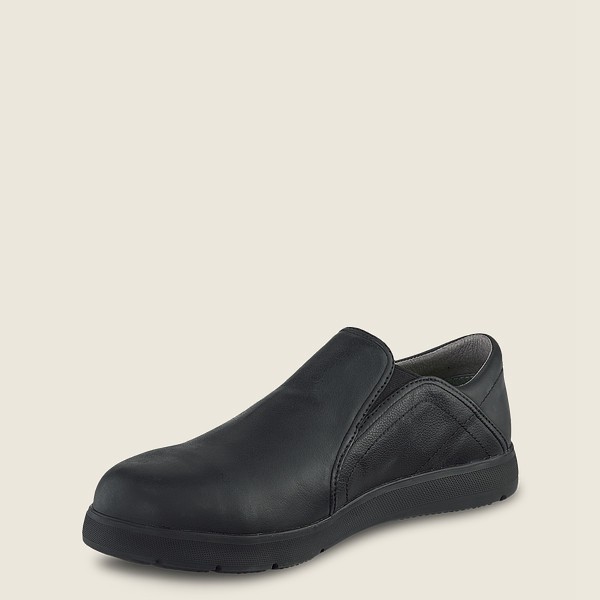 Red Wing Slip-On Erkek - Zero-G Lite - Safety Toe - Siyah - 04QYXJRMV